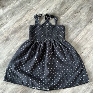 AE SMOCKED DITSY MINI DRESS